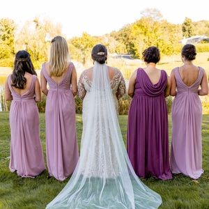David’s Bridal Quartz Bridesmaid Gown